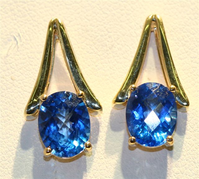 Saphire Earings 1